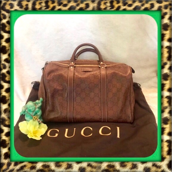 Gucci Handbags - 💥SPECIAL REDUCED PRICE! No offers FIRM!✅👑AUTHENTIC Gucci Mocha Boston Bag